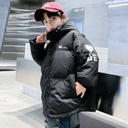儿童装男童羽绒服冬季2023中大童冬装加厚免洗外套韩版潮