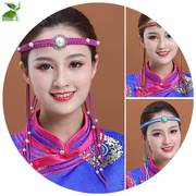 藏族头饰女藏式编织演出西藏舞蹈服头饰，女民族藏族饰品个性装饰