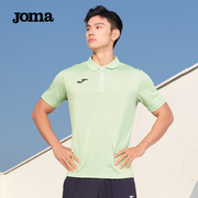 joma飞翔系列t恤男士短袖翅膀，提花柔软透气吸湿排热舒适秋polo衫