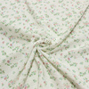 双层棉纱布绉布小碎花，布料童装家居服，围嘴包被毯子面料