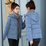 反季棉服女士短款小棉袄2022年冬季外套羽绒棉衣晋江黑色