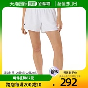日本直邮ASICS 女款网球短裤 干爽柔软弹性短裤 白色 M码
