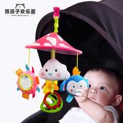 新生婴儿摇铃床头挂铃风铃，0-1岁宝宝推车车载挂件安抚益智玩具