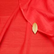 100支纯色打底苎麻面料，内衬裙吊带上衣高支高密麻料夏季薄料红色