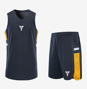 篮球服套装男定制速干透气科比球衣学生运动比赛训练队服订制印字