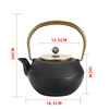 定制铸铁茶壶南部铁壶功夫茶具泡茶煮水壶铁壶款式多样 素面软装