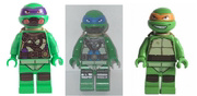LEGO乐高tnt031忍者神龟人仔14塑料拼装积木玩具儿童益智