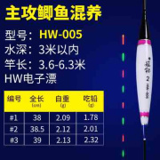 冠标水下无影夜光漂电子漂纳米浮漂鲫鱼鲤鱼大浮力深水鱼漂套装