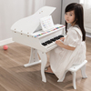 儿童机械小钢琴木质，25键迷你可弹奏家用女孩男孩音乐玩具生日礼物