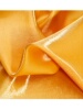 姜黄色 液态高光琉璃缎面料 透气光泽时尚风衣外套裤子布料深黄色