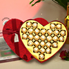 费列罗巧克力礼盒装创意心形，送男生女朋友妈妈，生日520情人节礼物