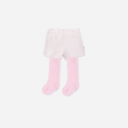 西班牙tuttopiccolo女小童装，秋冬千鸟格短裤，含袜子套装7413
