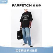 Mastermind Japan男士logo印花T恤FARFETCH发发奇