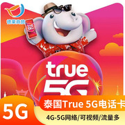 急速 进口卡 全泰国覆盖 5G 4g高速 可通话