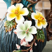 厂欧式复古花瓶陶瓷花器创意抽象手工插花摆件办公家居装饰软装促