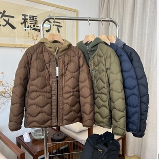 牛品好货！Uの599+ 男女日系秋冬纯色圆领轻量保暖白山羽绒服外套