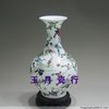 夜光景德镇瓷器，花瓶花鸟赏瓶装饰工艺陶瓷摆件