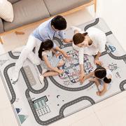 儿童地毯式飞行棋折叠便携游戏，垫爬行垫客厅游戏棋类益智宝宝玩具
