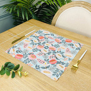 三层加厚彩色印花纸巾餐巾纸方巾，家用餐桌口布33cm50张盒装(张盒装)面巾纸