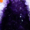 晶琅天然紫晶洞钱袋摆件水晶洞原石聚宝盆居家办公室玄关开业