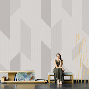 创意抽象条纹拼花艺术壁纸定制餐厅客厅电视背景墙纸壁画卧室墙布