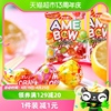 日本进口理本棒棒糖110g/袋草莓柠檬青苹果口味水果糖儿童小零食