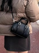 韩系时尚包包女2024高级质感复古手提小包小众，少女单肩斜跨包