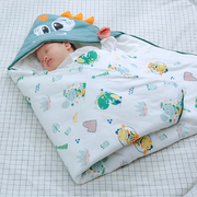 抱被初生婴儿纯棉新生儿包被秋冬厚外出宝宝襁褓产房包布宝宝用品