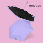 全自动防回弹创意圆角太阳伞女防晒防紫外线UPF50+晴雨两用遮阳伞