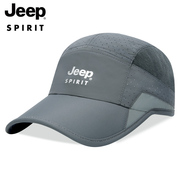 jeep吉普帽子甄选户外运动鸭舌帽，网眼速干运动帽，防晒遮阳太阳帽