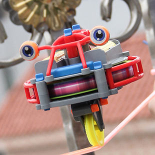 黑科技不倒翁独轮车走钢丝独轮机器人新奇有趣陀螺仪地摊电动玩具