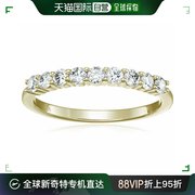 美国直邮virjewels通用戒指，宝石钻石天然白金生日结婚婚戒