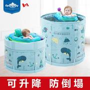 婴儿游泳池家用室内保温新生，幼儿童小孩支架泳池，宝宝游泳桶可折叠