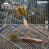 柯曼多用铜丝清洁刷烧烤网，污垢清洁小刷子，轻松除锈刷户外烧烤工具