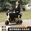 儿童电动摩托车小孩可坐人大号，三轮车2-3-8岁可骑遥控双驱玩具车