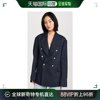 香港直邮潮奢 DENIMIST 女士 双排扣耸肩翻领西装外套 DMIST30160