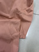 斜纹弹力锦棉布料 布头3.1米 浅橘色裤子风衣外套面料