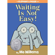 英文原版waitingisnoteasy小猪小象系列，等待并不容易儿童启蒙学习英语认知绘本亲子互动学习儿童书籍