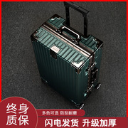 女生上机高质量小行李箱，外交官20寸可坐人登机免托运高颜值拉杆箱