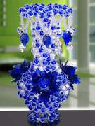 手工串珠花瓶材料包亚克力摆件客厅欧式编织制作装饰品散珠子