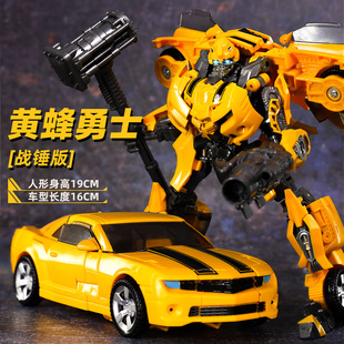 正版大黄蜂变形汽车机器人金刚男孩，6岁以上玩具，擎天之柱机甲儿童9