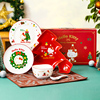 HelloKitty新年礼物餐具礼盒装家用陶瓷碗碟套装年货可爱饭碗
