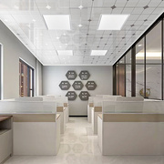集成吊顶工程铝扣板600×600厂房办公室铝，天花板全套吊顶材料自装