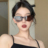 辣妹小框墨镜女韩版潮ins网红款搞怪凹造型偏光防紫外线太阳眼镜