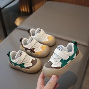 宝宝鞋子春季软底小童学步鞋0-1岁2防滑婴儿鞋男童透气休闲鞋