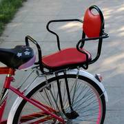 自行车儿童座椅金属电动自行车，儿童座椅后置小孩学生宝宝安全后坐