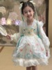 a85219女童春装汉服连衣裙女宝宝，洋气儿童中国风洛丽塔公主裙