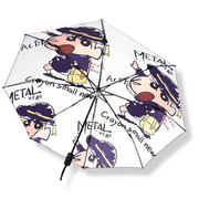 个性卡通太阳伞防晒防紫外线，遮阳伞雨伞女折叠晴雨两用自动伞学生