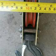 微型电动葫芦专用下钩起重钢丝绳滑轮，焊接滑轮吊钩吊环小滑车