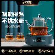 悦可堂 HM-A12电陶炉玻璃煮茶壶小型电磁炉家用大功率迷你养生炉